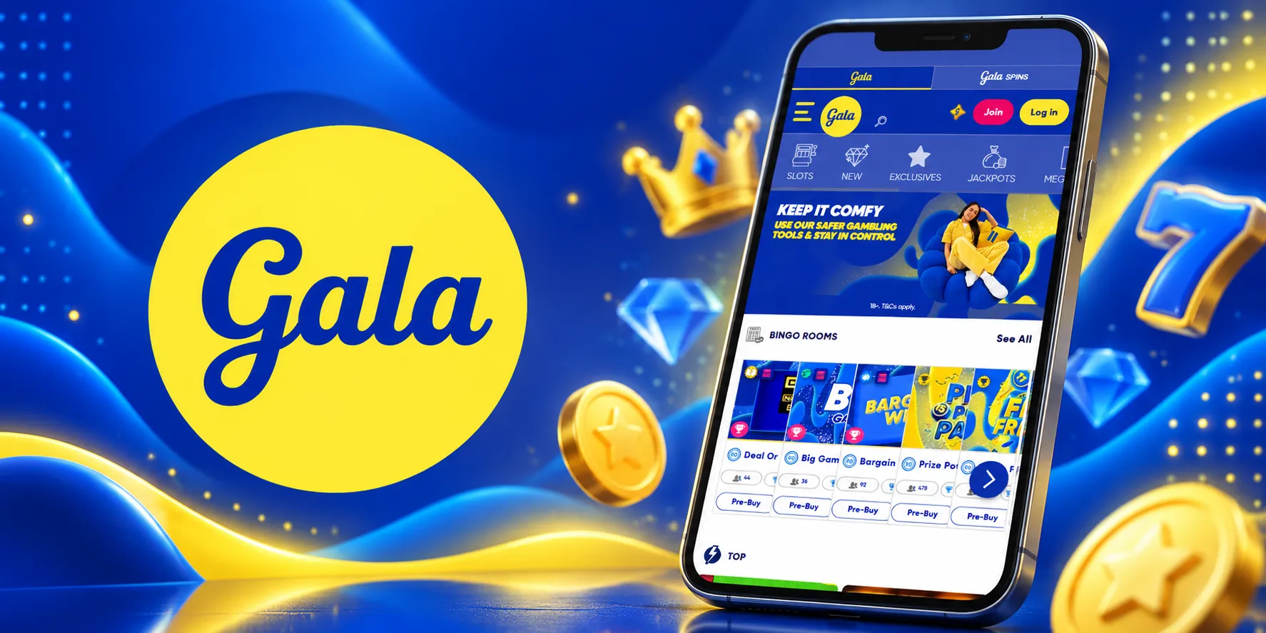 Gala Casino App Screenshot